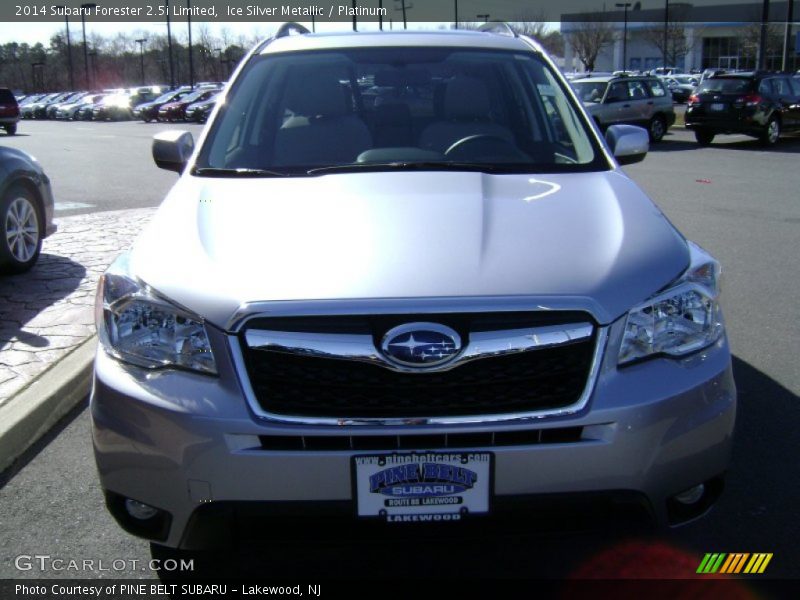 Ice Silver Metallic / Platinum 2014 Subaru Forester 2.5i Limited