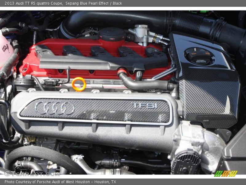  2013 TT RS quattro Coupe Engine - 2.5 Liter FSI Turbocharged DOHC 20-Valve VVT 5 Cylinder