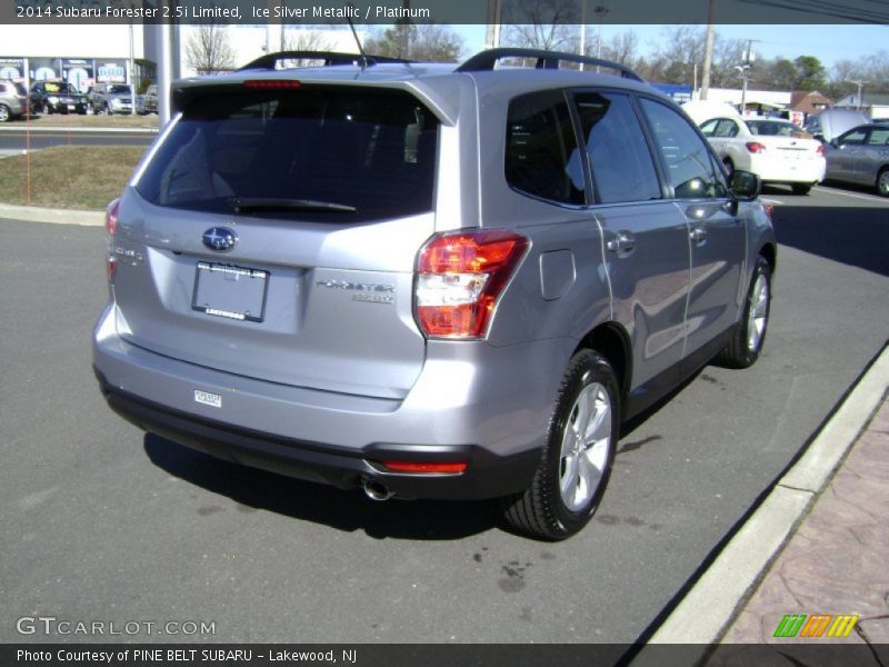Ice Silver Metallic / Platinum 2014 Subaru Forester 2.5i Limited