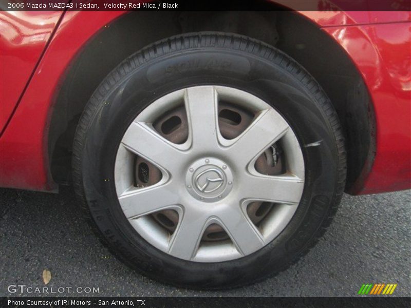 Velocity Red Mica / Black 2006 Mazda MAZDA3 i Sedan