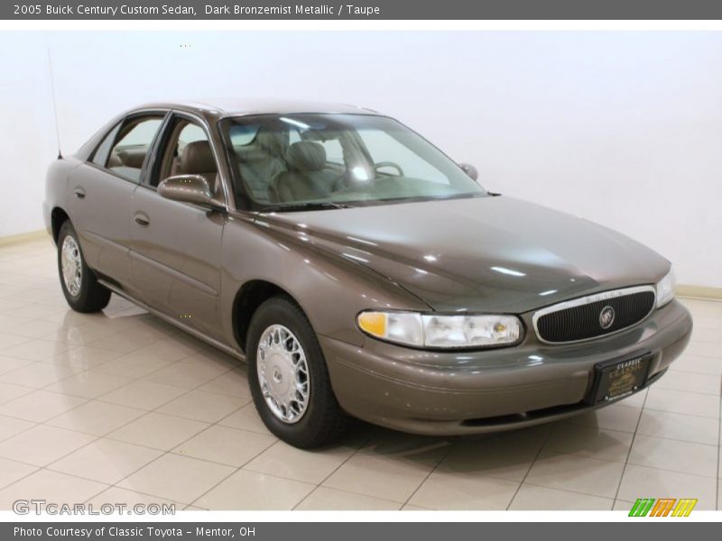 Dark Bronzemist Metallic / Taupe 2005 Buick Century Custom Sedan