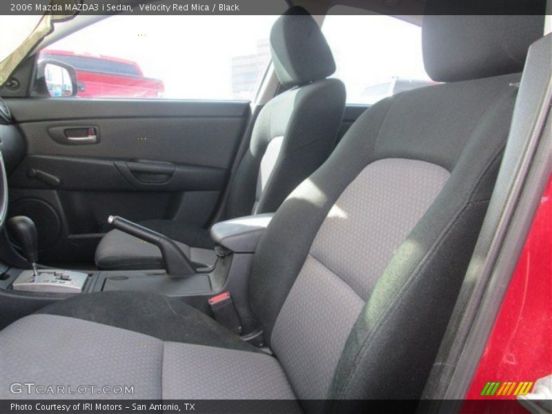 Velocity Red Mica / Black 2006 Mazda MAZDA3 i Sedan