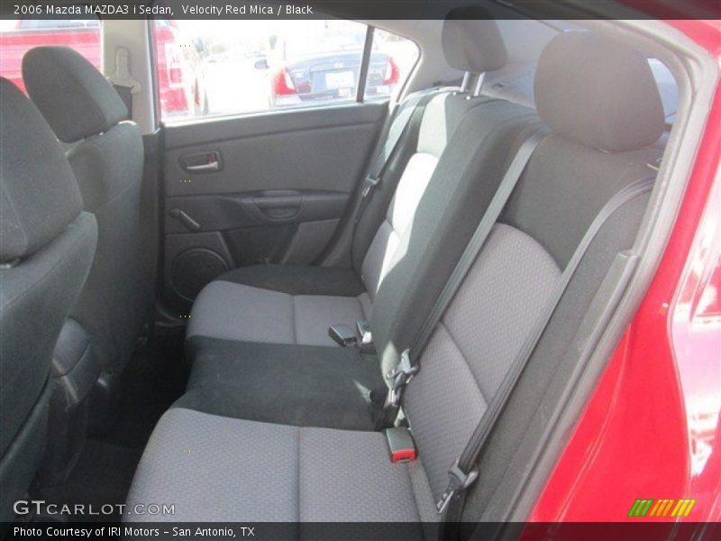 Velocity Red Mica / Black 2006 Mazda MAZDA3 i Sedan