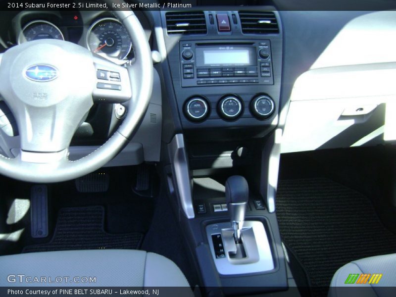 Ice Silver Metallic / Platinum 2014 Subaru Forester 2.5i Limited