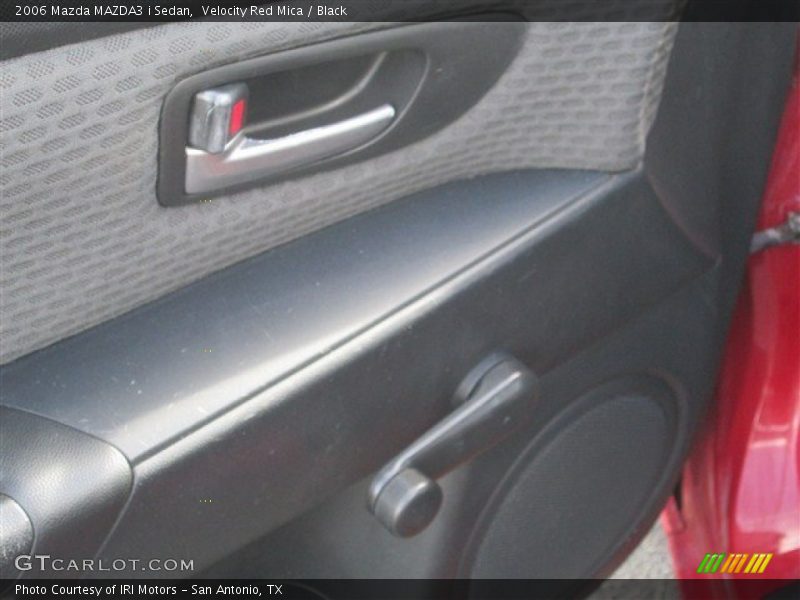 Velocity Red Mica / Black 2006 Mazda MAZDA3 i Sedan