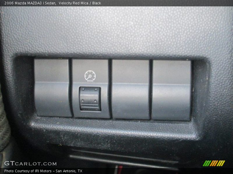 Velocity Red Mica / Black 2006 Mazda MAZDA3 i Sedan