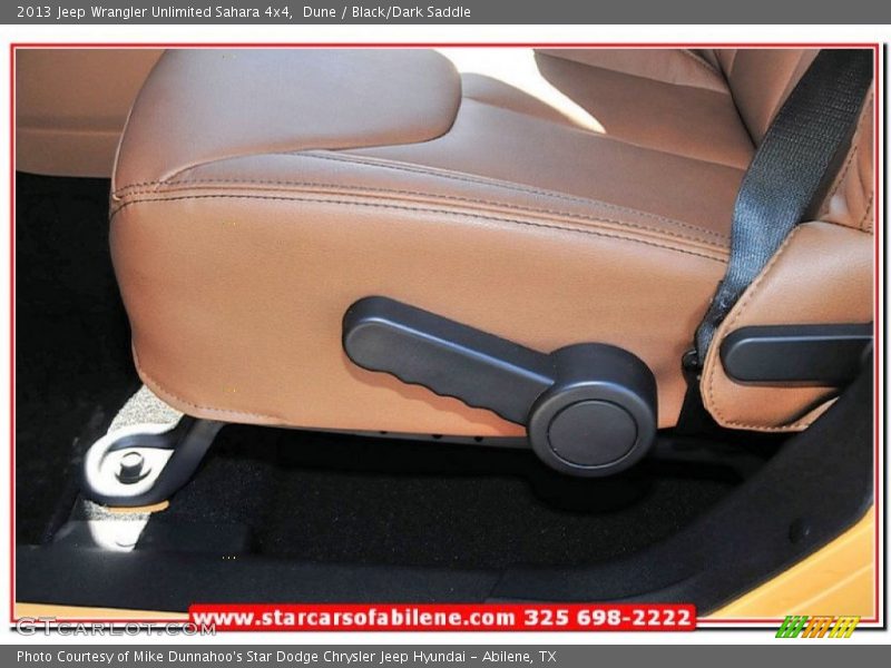 Dune / Black/Dark Saddle 2013 Jeep Wrangler Unlimited Sahara 4x4