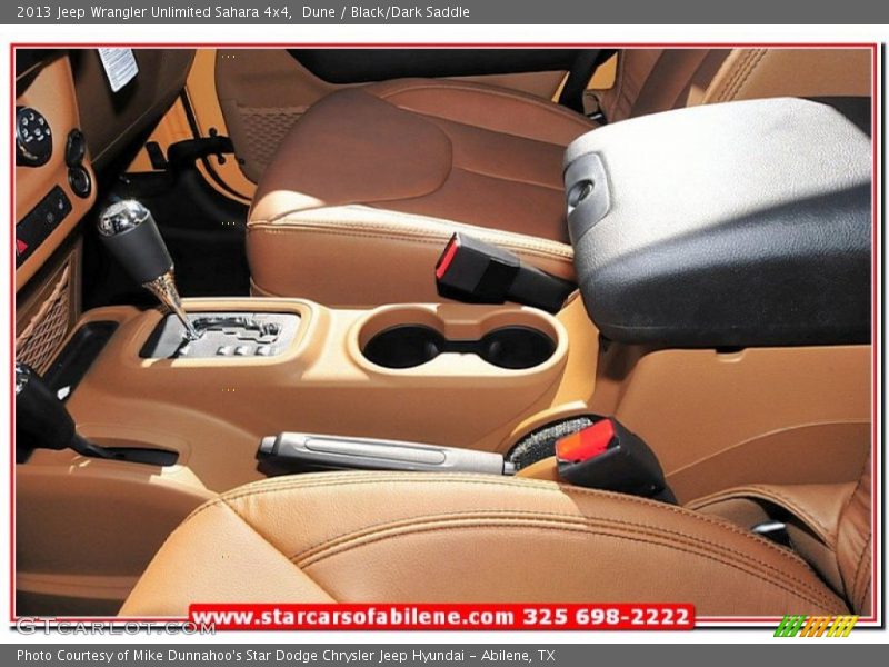 Dune / Black/Dark Saddle 2013 Jeep Wrangler Unlimited Sahara 4x4
