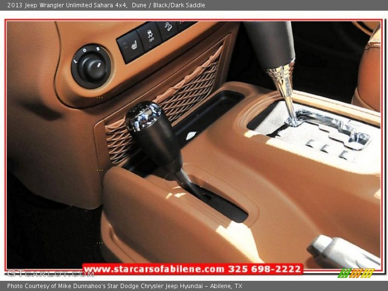 Dune / Black/Dark Saddle 2013 Jeep Wrangler Unlimited Sahara 4x4