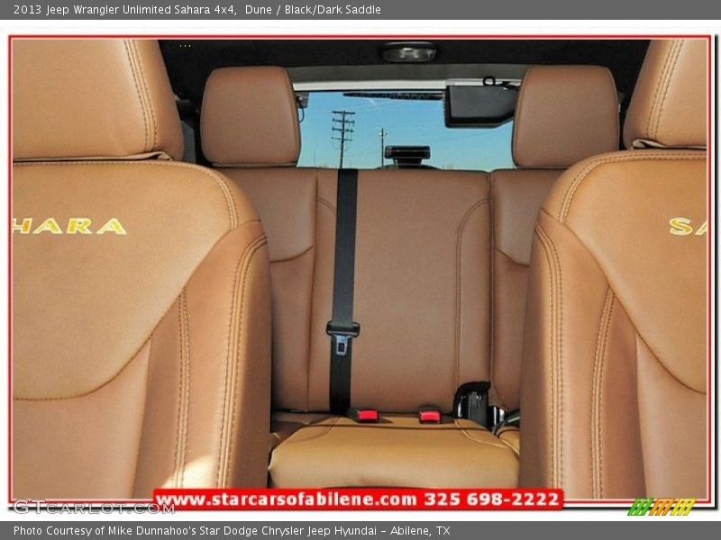 Dune / Black/Dark Saddle 2013 Jeep Wrangler Unlimited Sahara 4x4