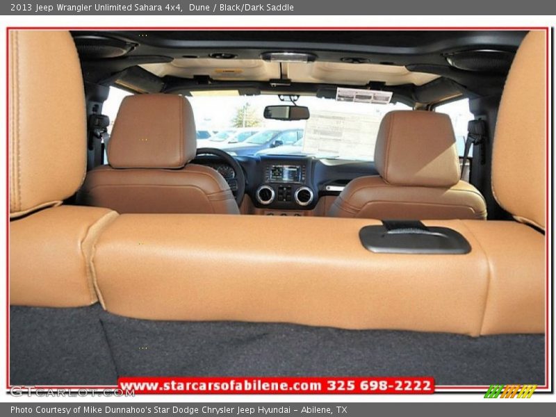 Dune / Black/Dark Saddle 2013 Jeep Wrangler Unlimited Sahara 4x4