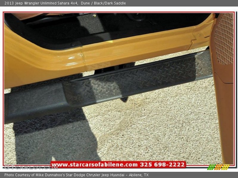 Dune / Black/Dark Saddle 2013 Jeep Wrangler Unlimited Sahara 4x4