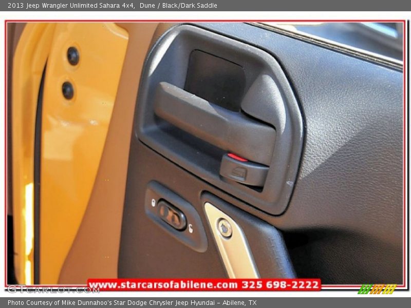 Dune / Black/Dark Saddle 2013 Jeep Wrangler Unlimited Sahara 4x4