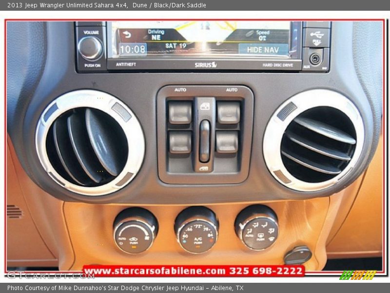 Dune / Black/Dark Saddle 2013 Jeep Wrangler Unlimited Sahara 4x4