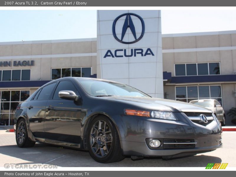 Carbon Gray Pearl / Ebony 2007 Acura TL 3.2