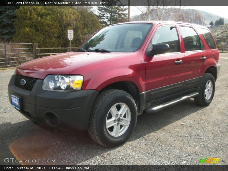Redfire Metallic / Medium/Dark Flint 2007 Ford Escape XLS