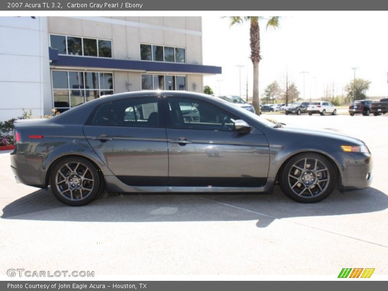 Carbon Gray Pearl / Ebony 2007 Acura TL 3.2