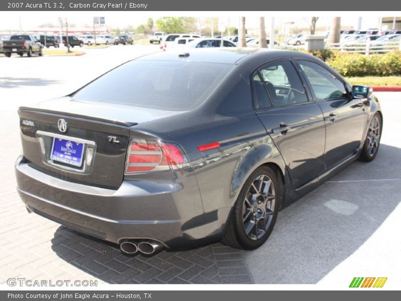 Carbon Gray Pearl / Ebony 2007 Acura TL 3.2