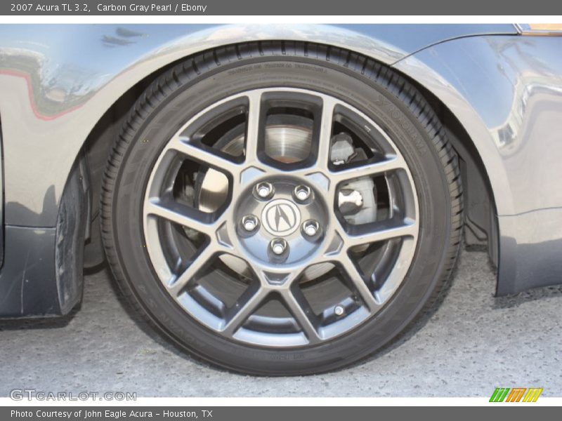 Carbon Gray Pearl / Ebony 2007 Acura TL 3.2