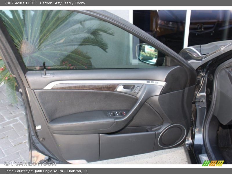 Carbon Gray Pearl / Ebony 2007 Acura TL 3.2