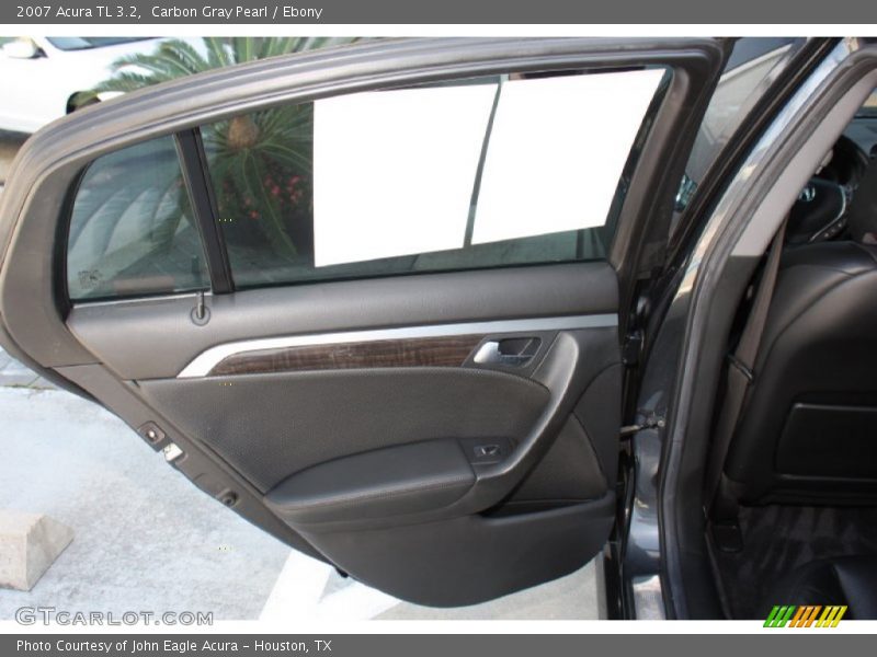 Carbon Gray Pearl / Ebony 2007 Acura TL 3.2