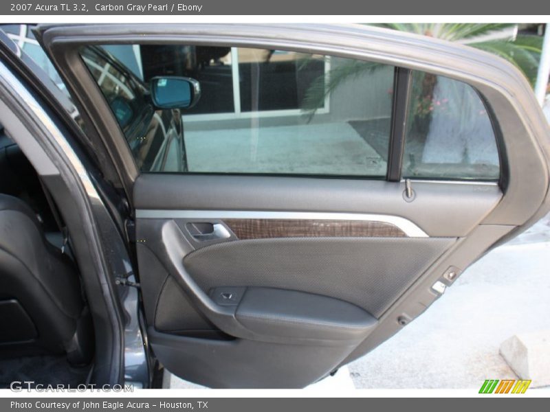 Carbon Gray Pearl / Ebony 2007 Acura TL 3.2