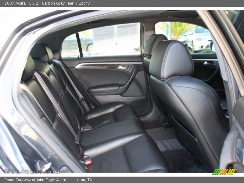 Carbon Gray Pearl / Ebony 2007 Acura TL 3.2