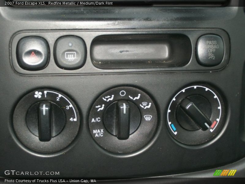 Redfire Metallic / Medium/Dark Flint 2007 Ford Escape XLS