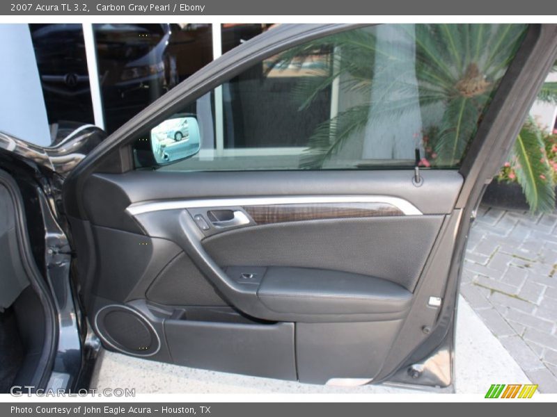 Carbon Gray Pearl / Ebony 2007 Acura TL 3.2
