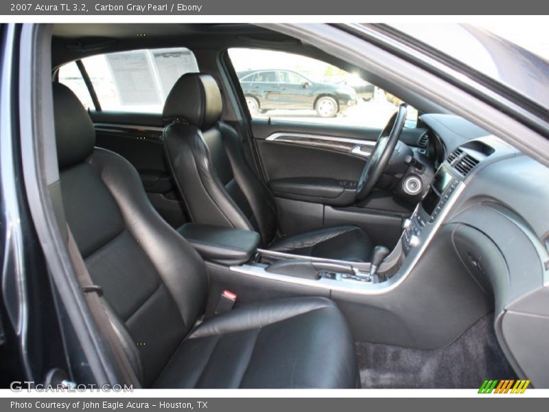 Carbon Gray Pearl / Ebony 2007 Acura TL 3.2