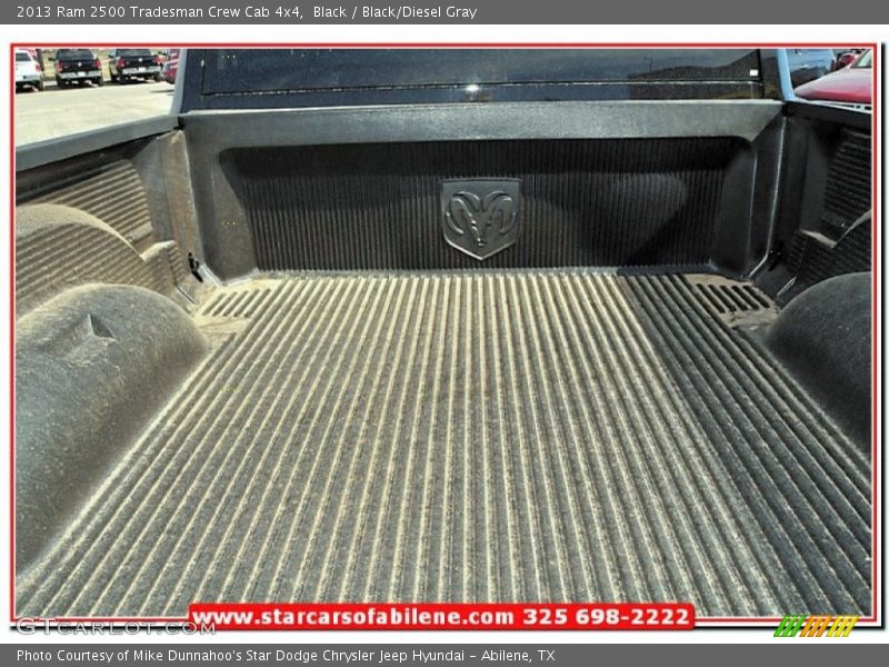 Black / Black/Diesel Gray 2013 Ram 2500 Tradesman Crew Cab 4x4