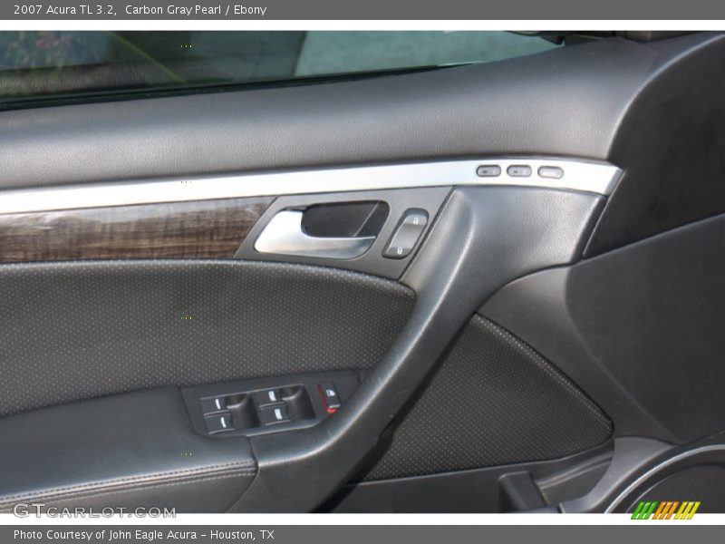 Carbon Gray Pearl / Ebony 2007 Acura TL 3.2