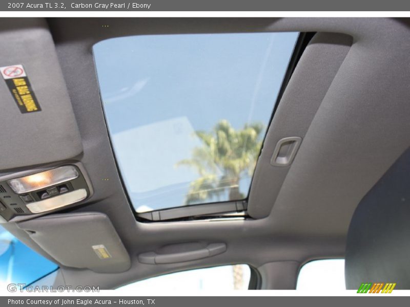 Carbon Gray Pearl / Ebony 2007 Acura TL 3.2