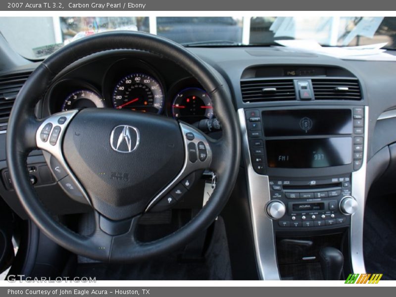 Carbon Gray Pearl / Ebony 2007 Acura TL 3.2