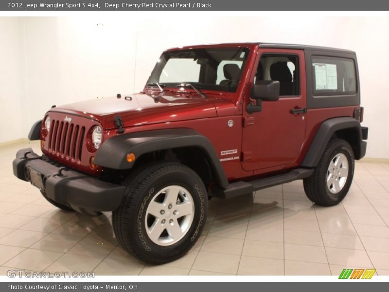 Deep Cherry Red Crystal Pearl / Black 2012 Jeep Wrangler Sport S 4x4