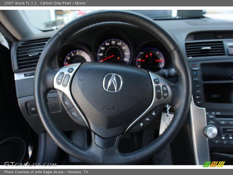 Carbon Gray Pearl / Ebony 2007 Acura TL 3.2