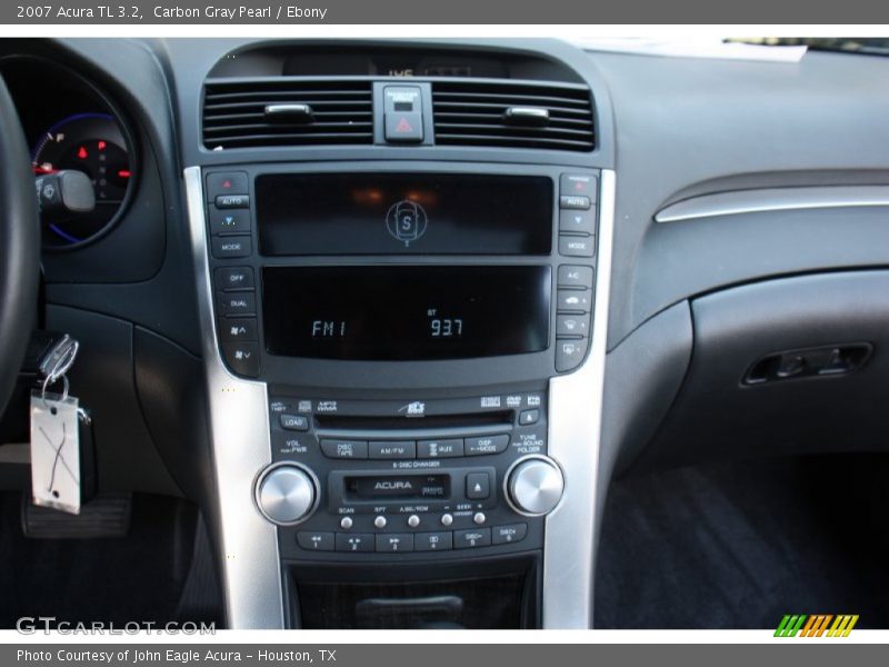 Carbon Gray Pearl / Ebony 2007 Acura TL 3.2