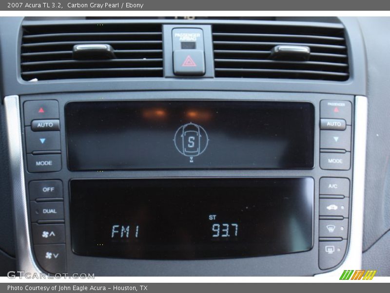 Carbon Gray Pearl / Ebony 2007 Acura TL 3.2
