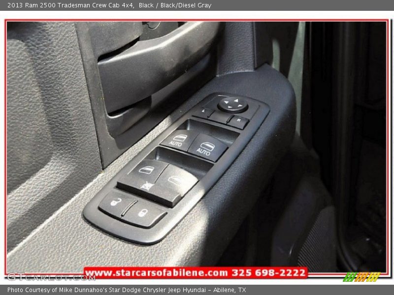 Black / Black/Diesel Gray 2013 Ram 2500 Tradesman Crew Cab 4x4