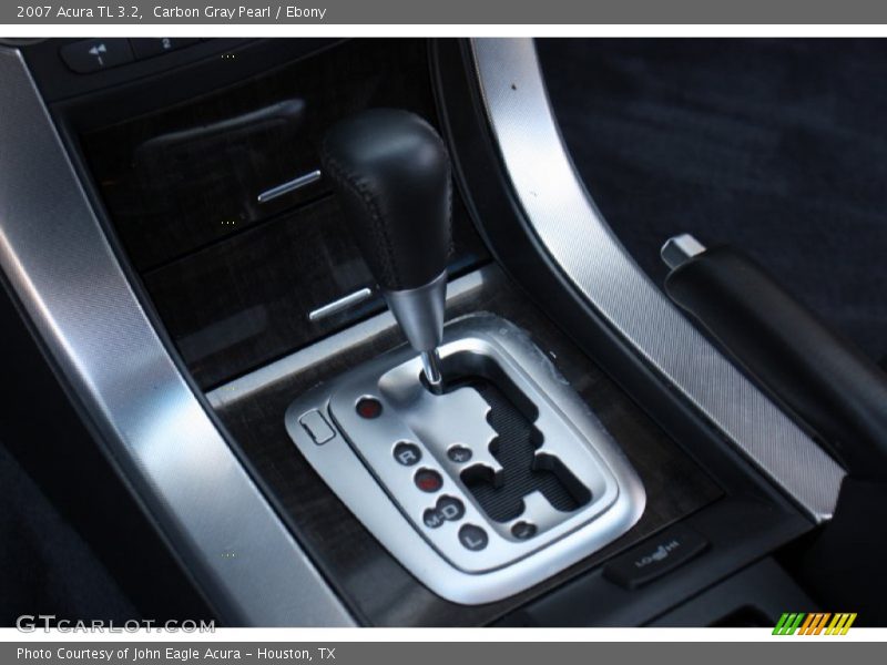 Carbon Gray Pearl / Ebony 2007 Acura TL 3.2
