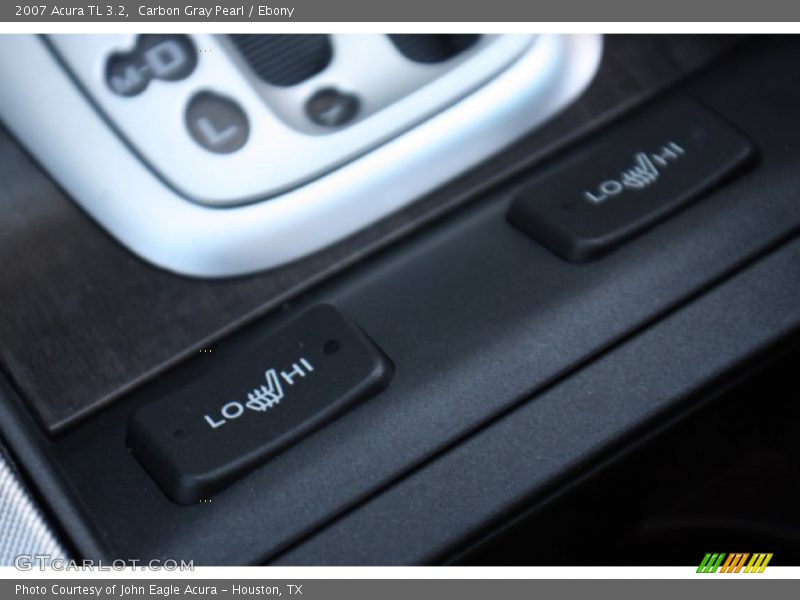 Carbon Gray Pearl / Ebony 2007 Acura TL 3.2