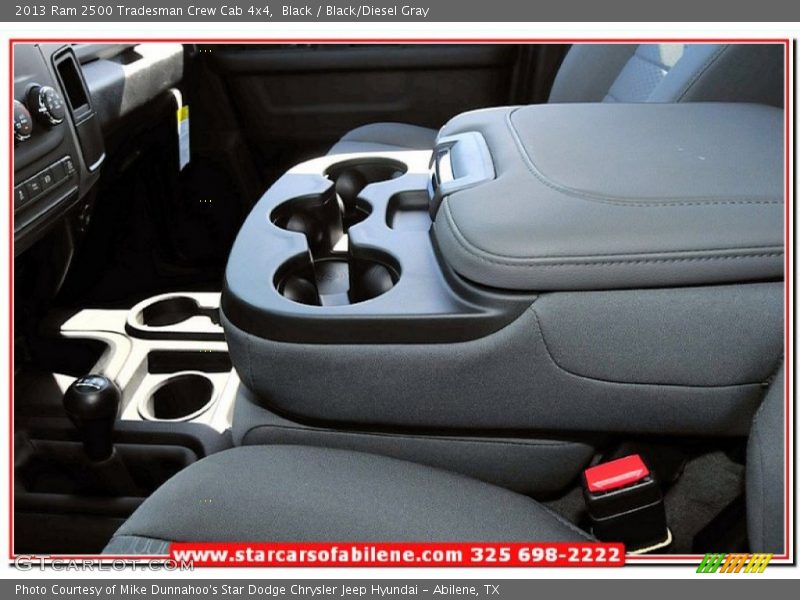 Black / Black/Diesel Gray 2013 Ram 2500 Tradesman Crew Cab 4x4