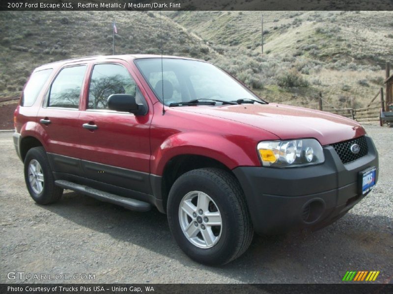 Redfire Metallic / Medium/Dark Flint 2007 Ford Escape XLS