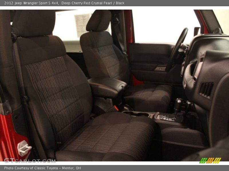 Deep Cherry Red Crystal Pearl / Black 2012 Jeep Wrangler Sport S 4x4