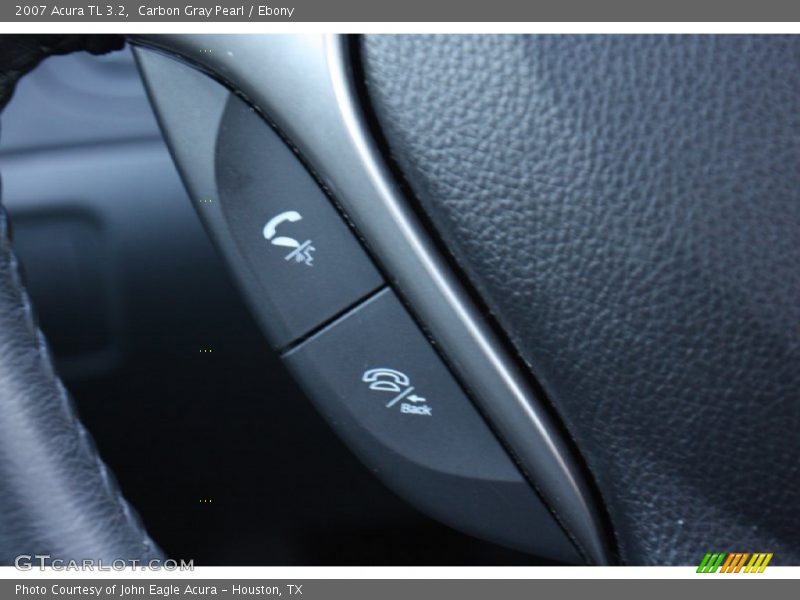 Carbon Gray Pearl / Ebony 2007 Acura TL 3.2