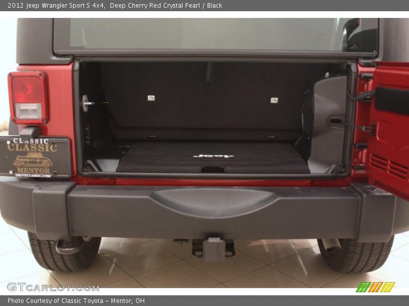 Deep Cherry Red Crystal Pearl / Black 2012 Jeep Wrangler Sport S 4x4