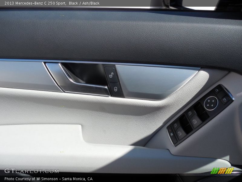 Black / Ash/Black 2013 Mercedes-Benz C 250 Sport