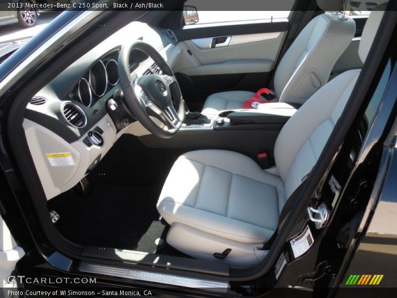 Black / Ash/Black 2013 Mercedes-Benz C 250 Sport