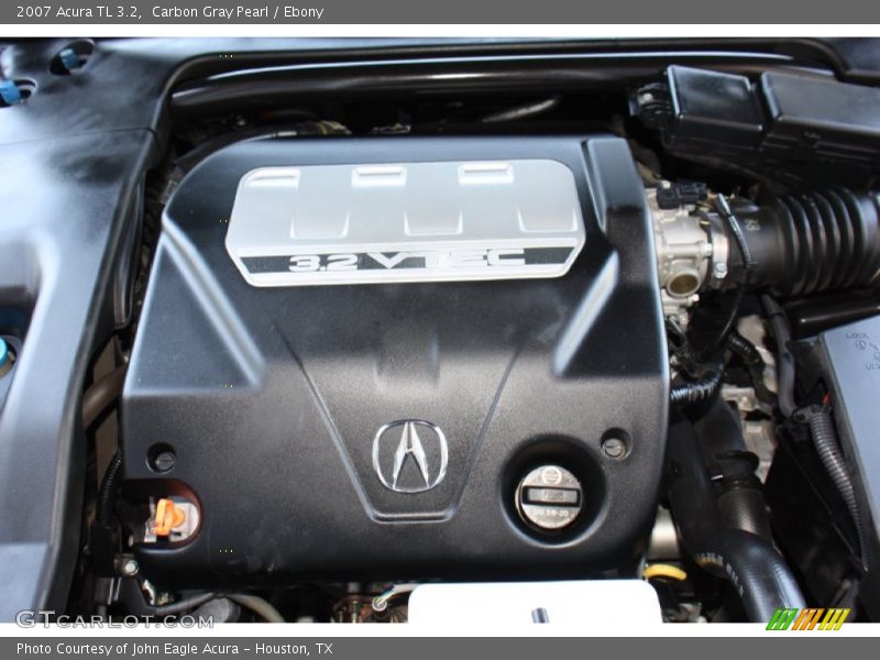 Carbon Gray Pearl / Ebony 2007 Acura TL 3.2