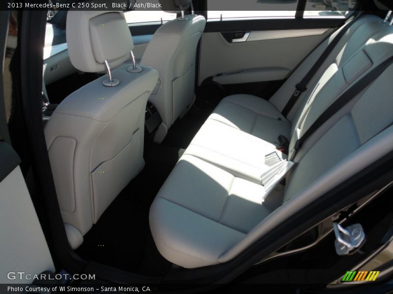 Black / Ash/Black 2013 Mercedes-Benz C 250 Sport
